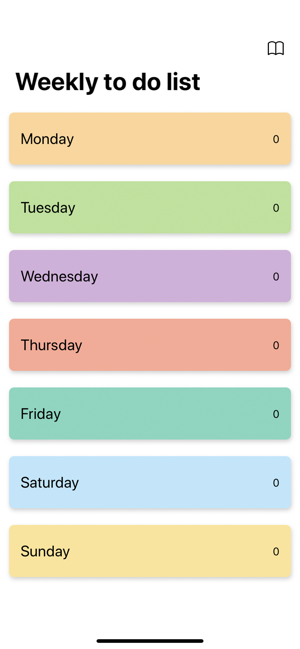 Weekly to do list(圖1)-速報App