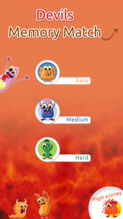 Devils Memory Match Game