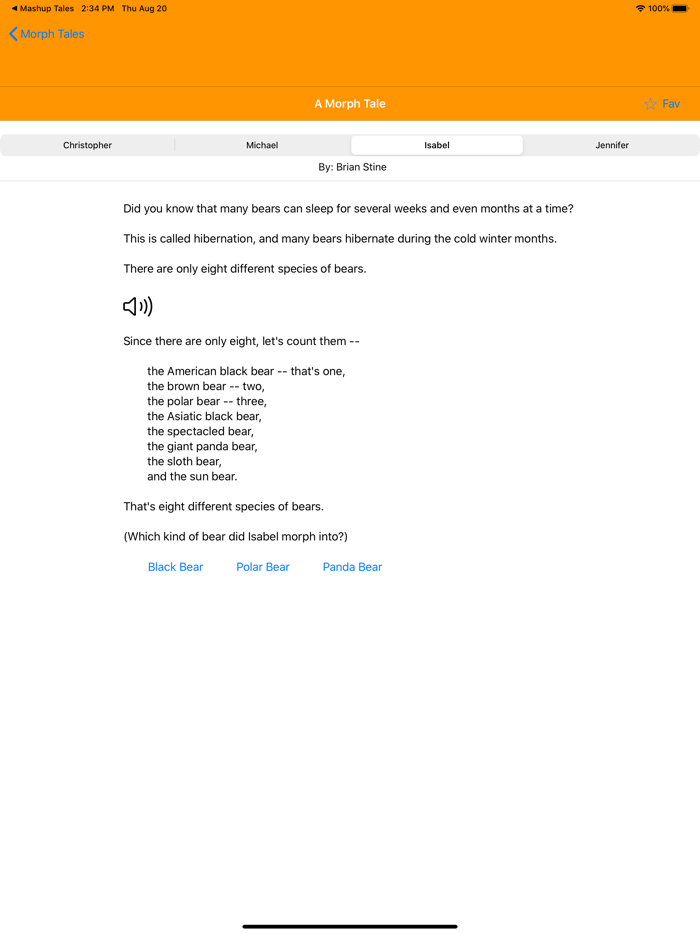 Morph Adventure Tales