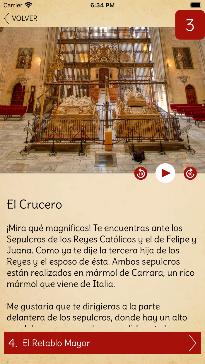 Capilla Real Granada Infantil