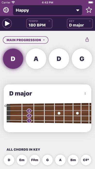 How to cancel & delete Autochords from iphone & ipad 3