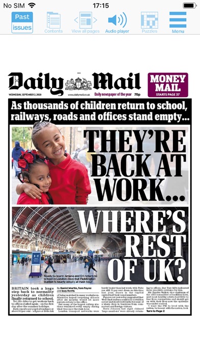 Daily Mail Newspaper screenshot1