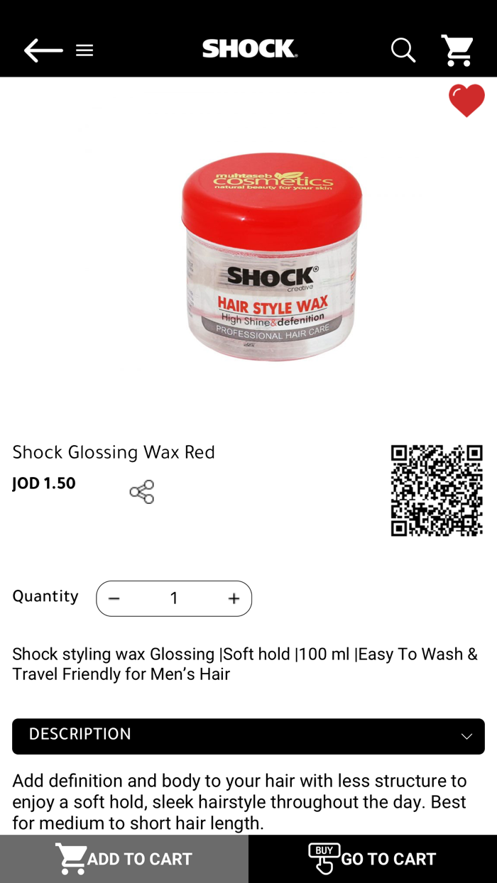 SHOCK WAX