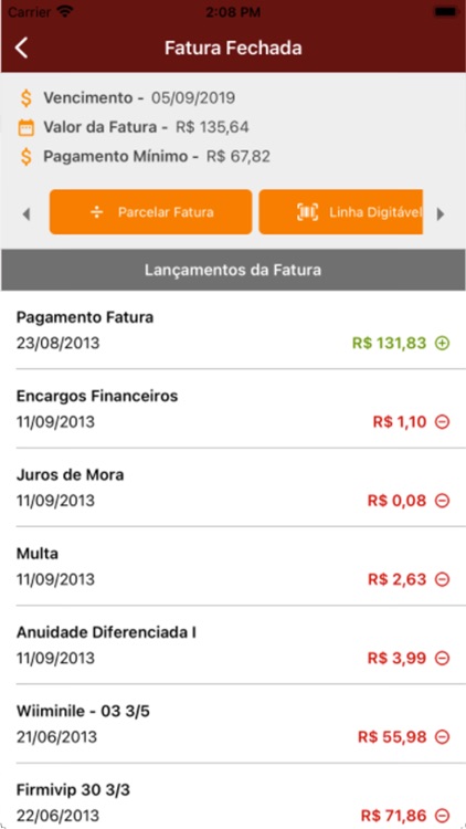 Cartão Pactual screenshot-4