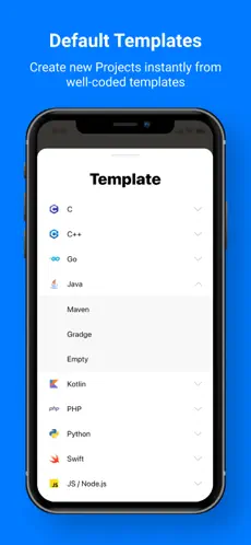 Screenshot 3 CodeSnack IDE iphone