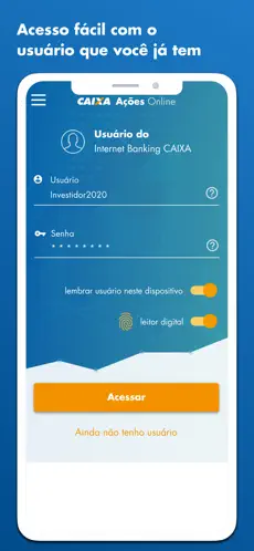 Image 3 CAIXA Ações Online iphone