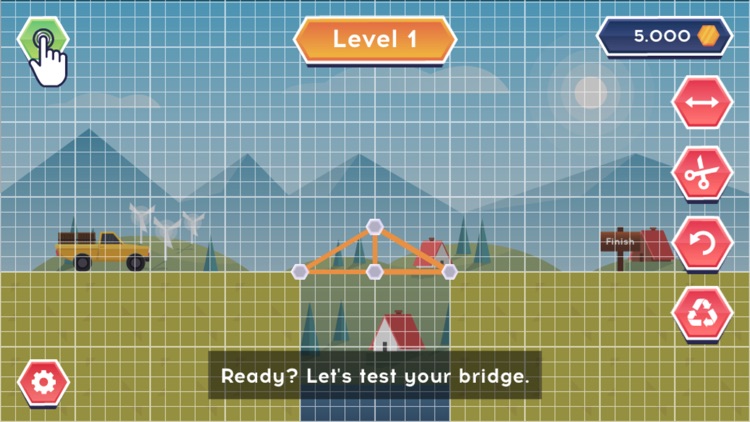 建造桥梁 - 益智休闲游戏 screenshot-3