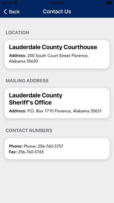 Lauderdale County Sheriff AL screenshot 3