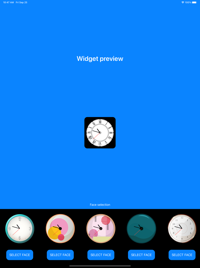 Clock Widget - Analog Watch