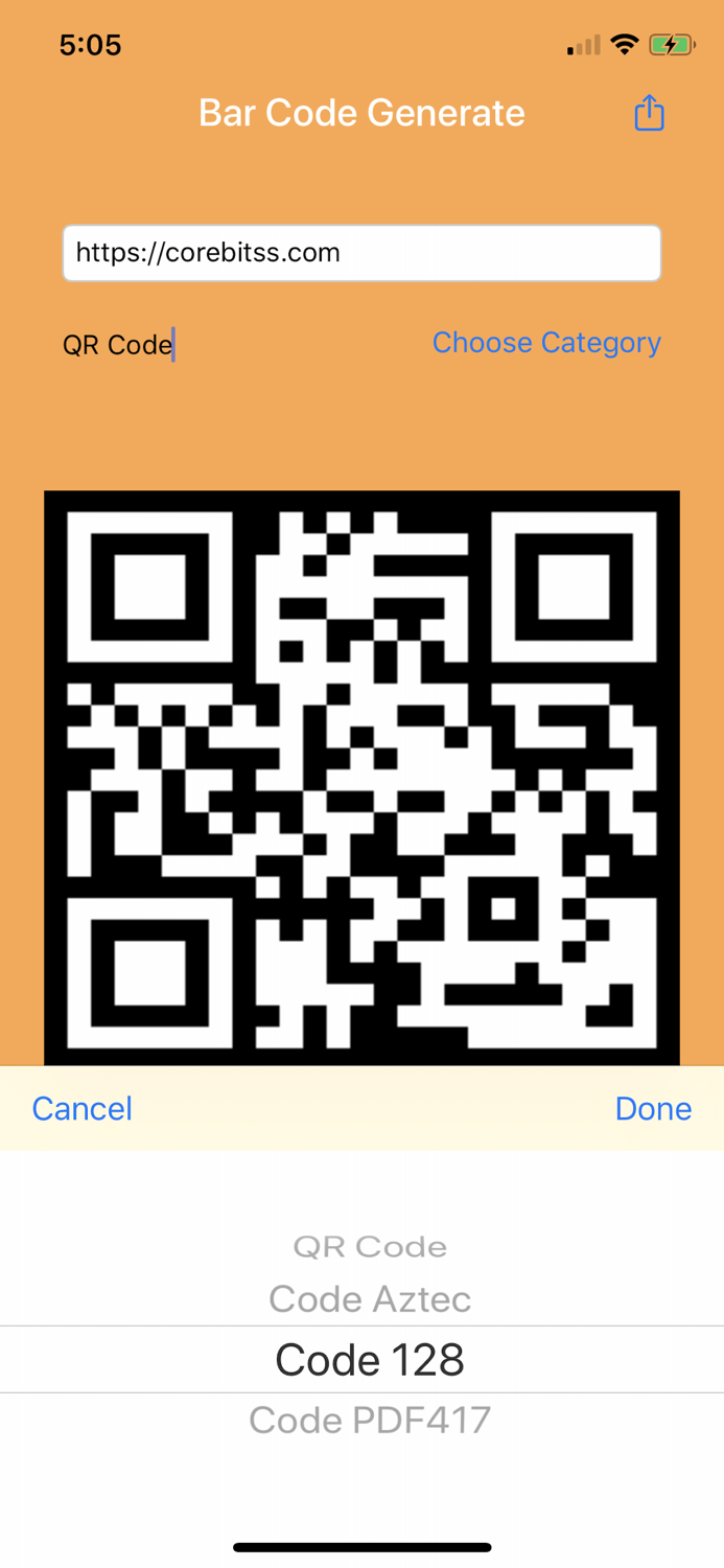QRBarcode