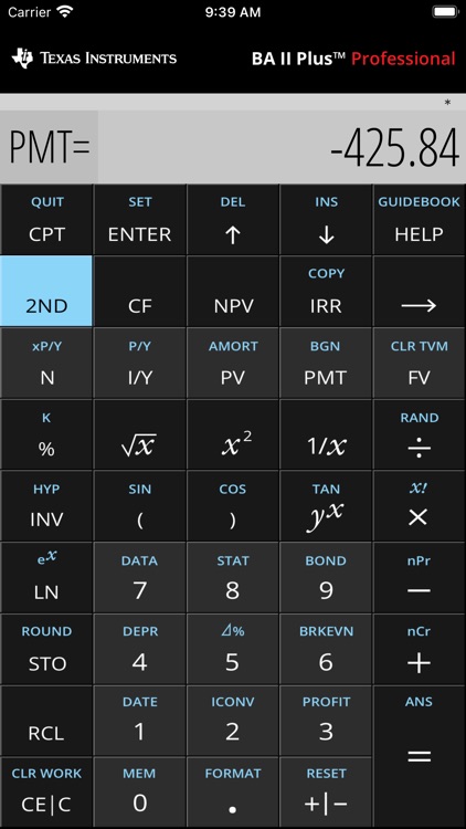 BA II Plus™ Financial Calc screenshot-4