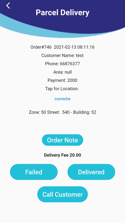 Parcel Delivery App screenshot-3