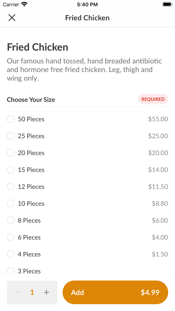 Darbars Chicken  Ribs