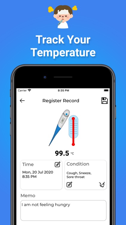 Body Temperature App