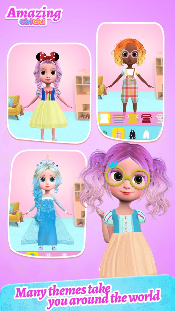 Princess Makeup Dress up Games