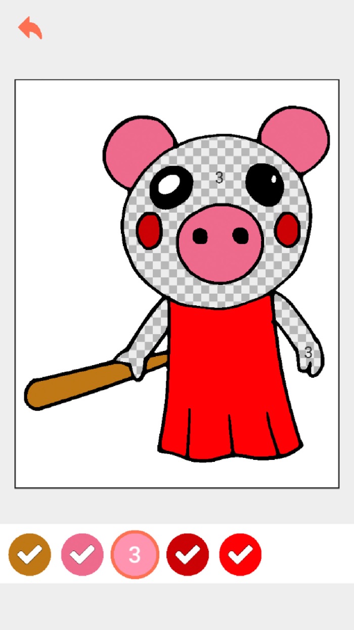 RoboxColor - Piggy Coloring