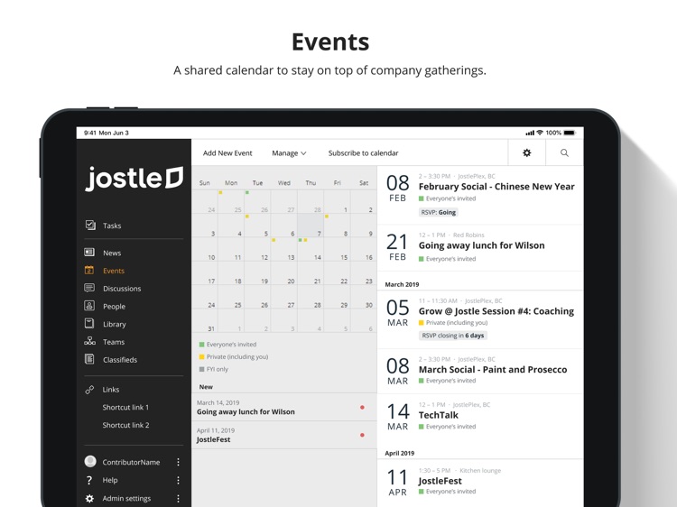 Jostle for iPad screenshot-5