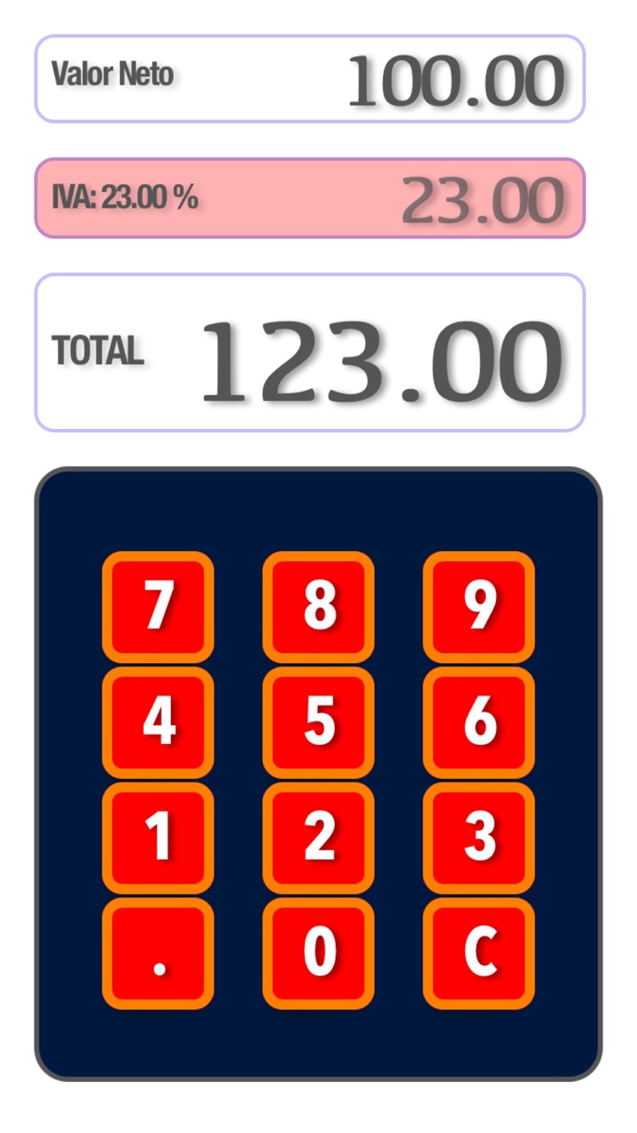 Calculadora IVA Impuestos