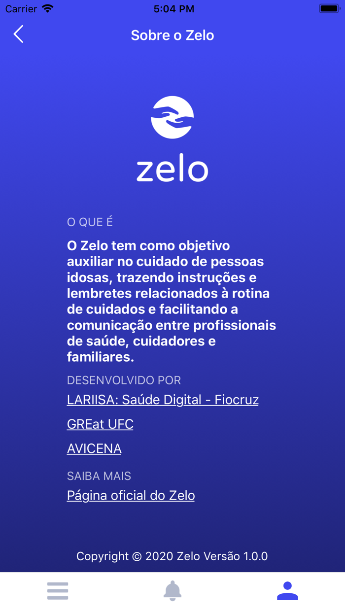 Zelo Profissional de Saúde