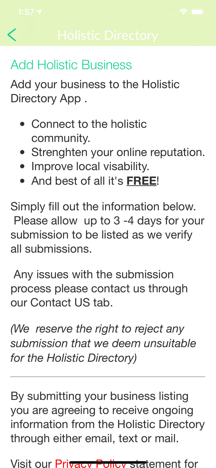 The Holistic Directory