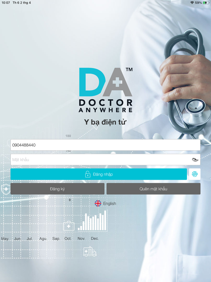 Y bạ điện tử Doctor Anywhere