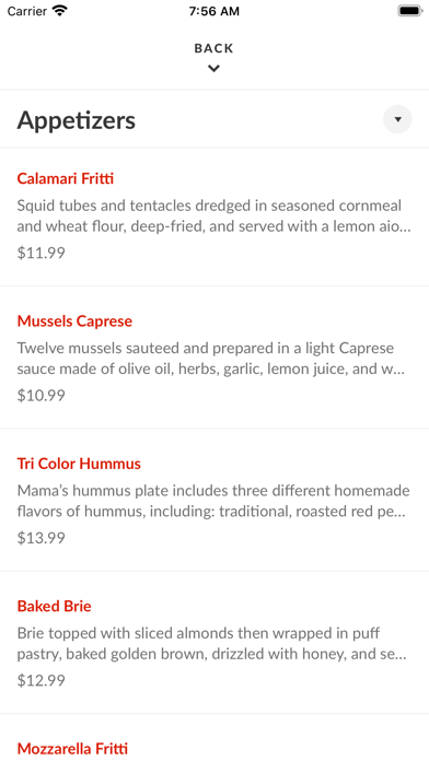 How to cancel & delete Mama Lucia's Restaurant from iphone & ipad 3