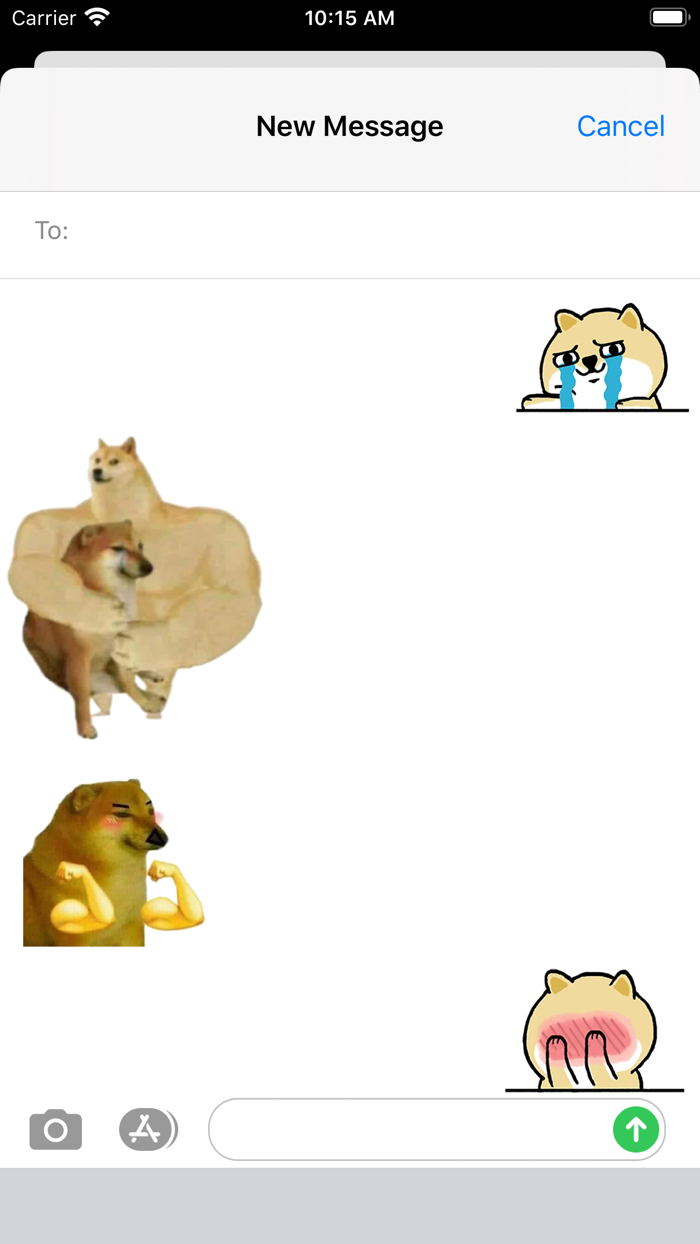 Swole Doge And Cheems DogeMoji
