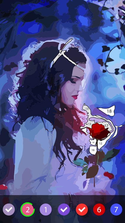 ColorPlanet® Oil Painting game