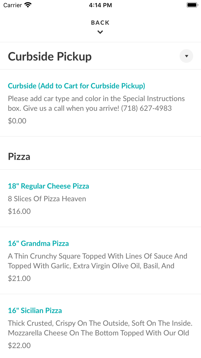 Pronto Pizza - Brooklyn