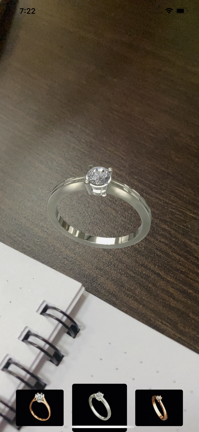 Jewelry Ring AR