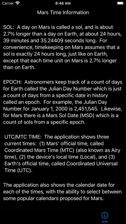 Martian Calendar