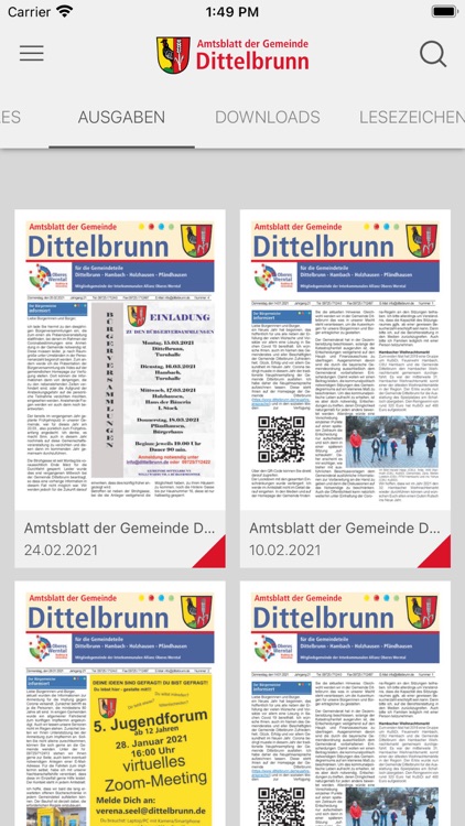 Amtsblatt Gemeinde Dittelbrunn