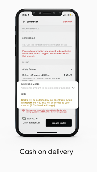 Telyport - Delivery App screenshot 3