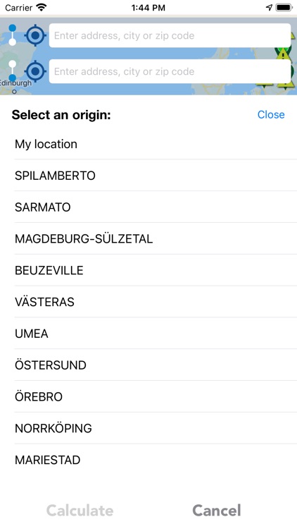 AXECARD LNG stations network