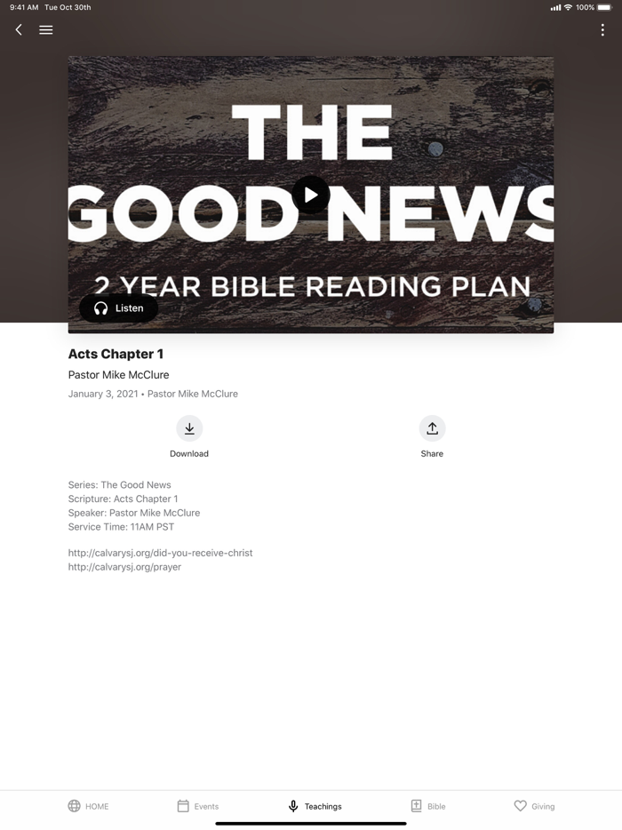 Calvary Chapel San Jose