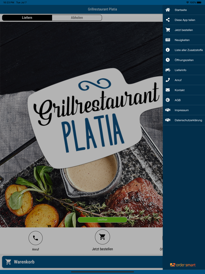 Grillrestaurant Platia