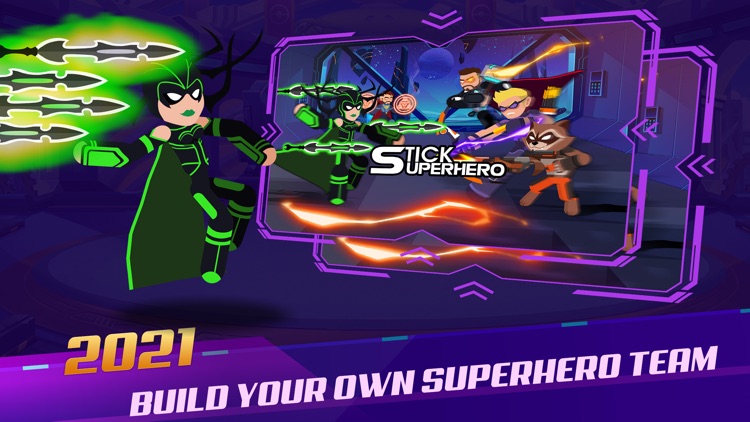 Stickman Super Heroes Fight screenshot-4