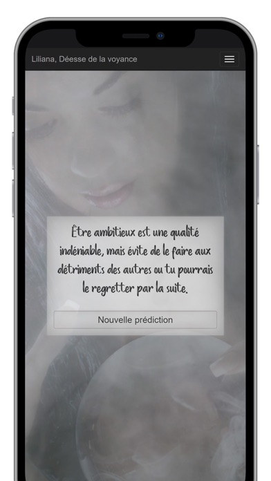 How to cancel & delete Liliana, déesse de la voyance from iphone & ipad 1