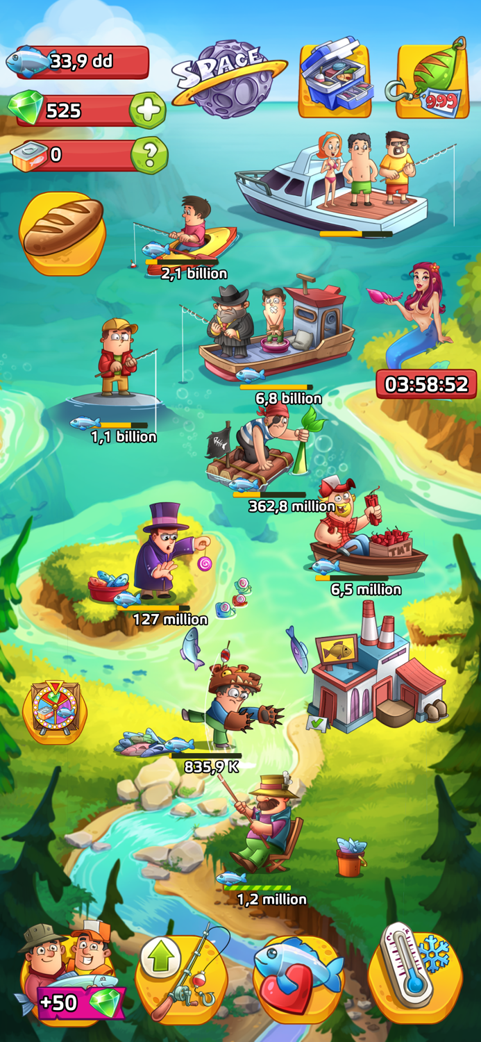 Idle Fish Clicker Tycoon Games