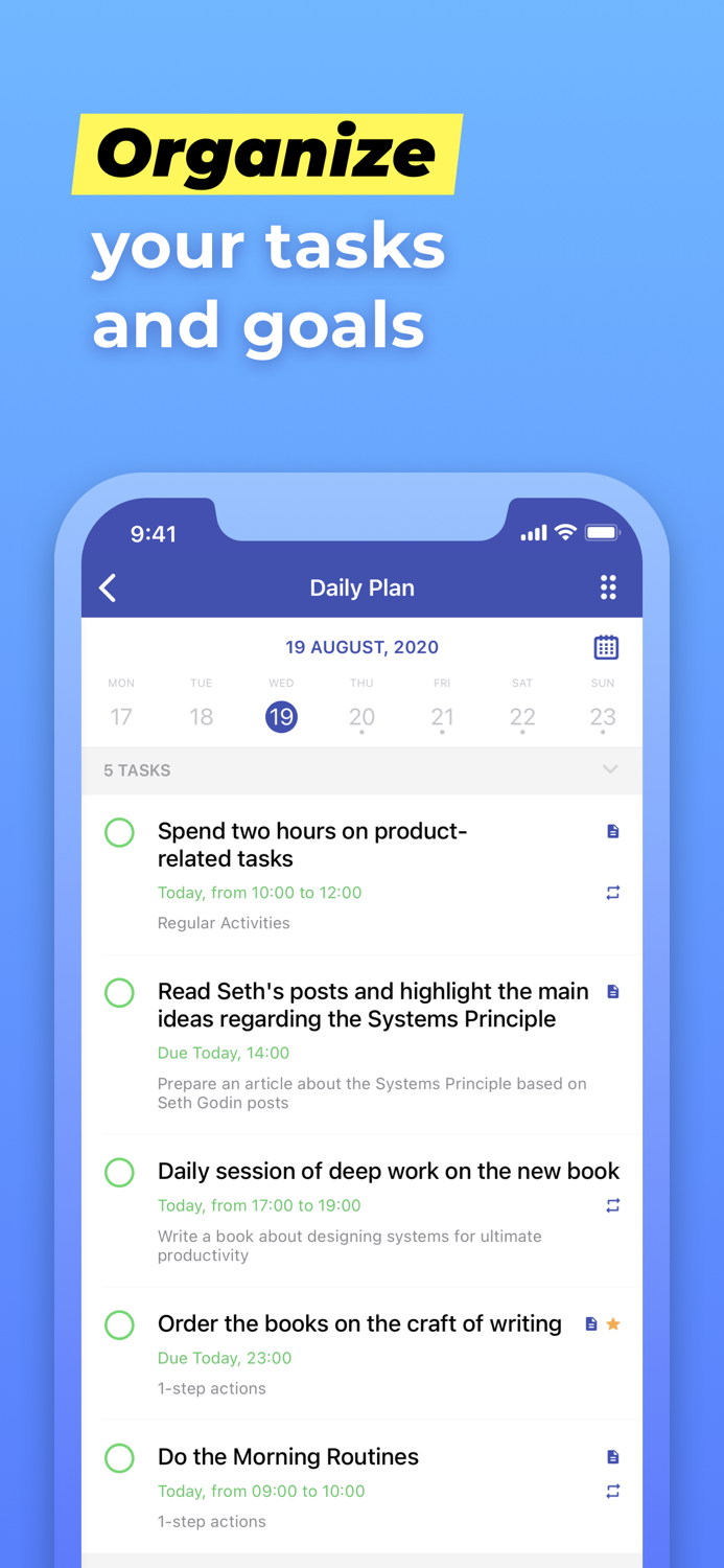Chaos Control™ GTD Task List