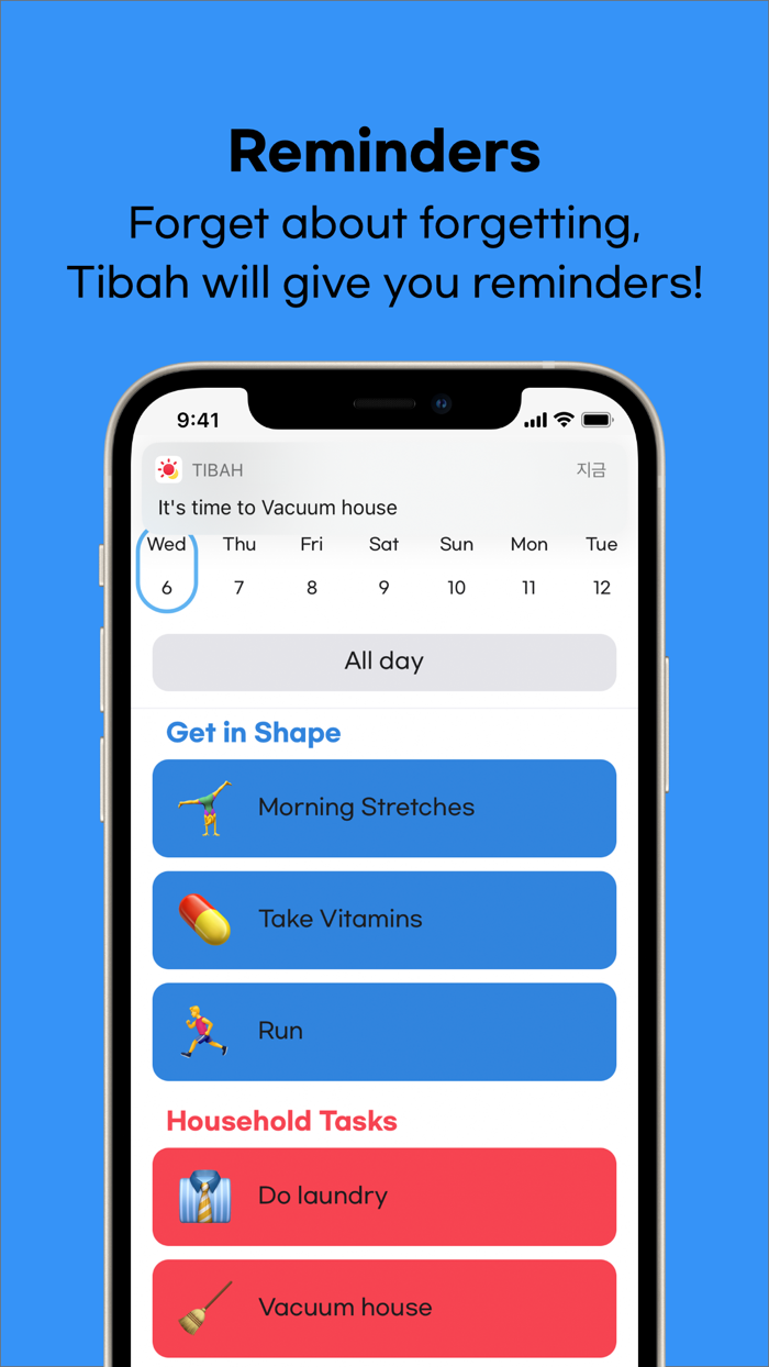 Tibah - Routine, Habit, To-do