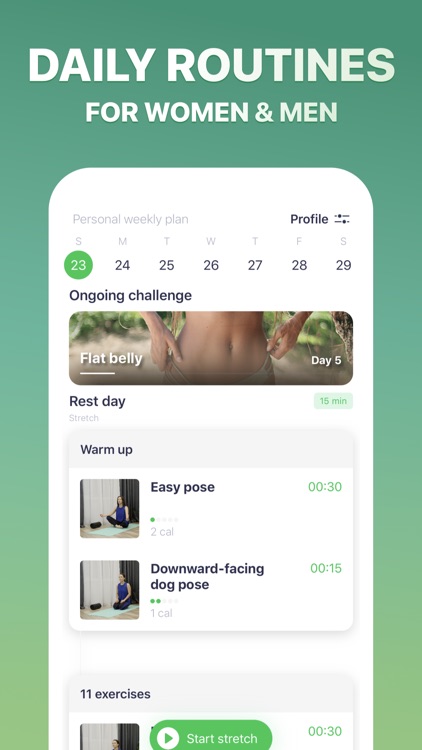 30 Day Fitness Challenge Home screenshot-5