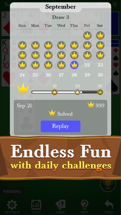 Solitaire Klondike Deluxe screenshot-3