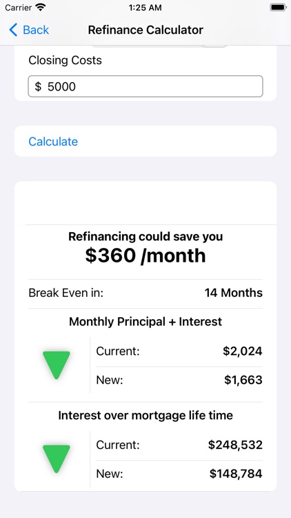 Mortgage Calculators App screenshot-5