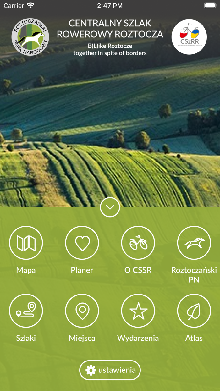 Centralny Szlak Row. Roztocza