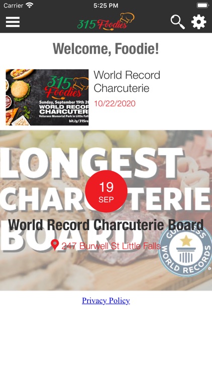 315 Foodies