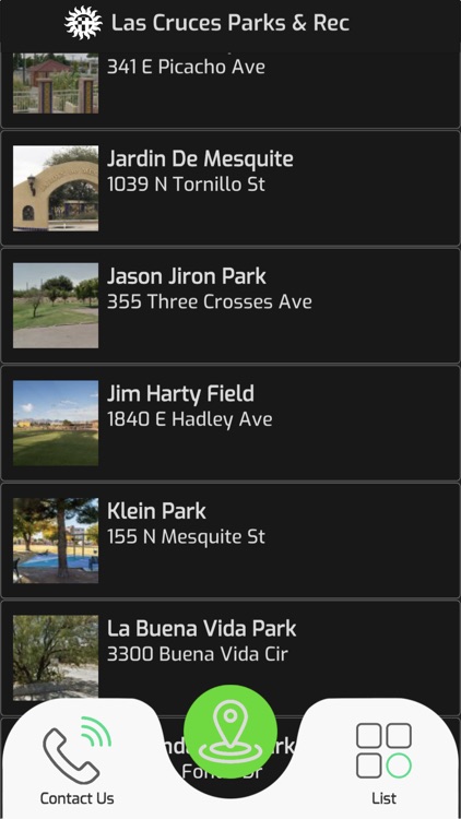 Las Cruces Park Finder