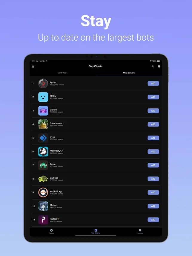 Imágen 5 Bots for Discord iphone