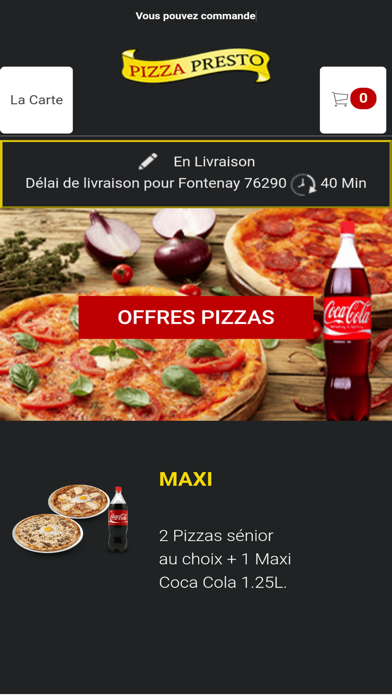 Pizza Presto Montivilliers screenshot 3