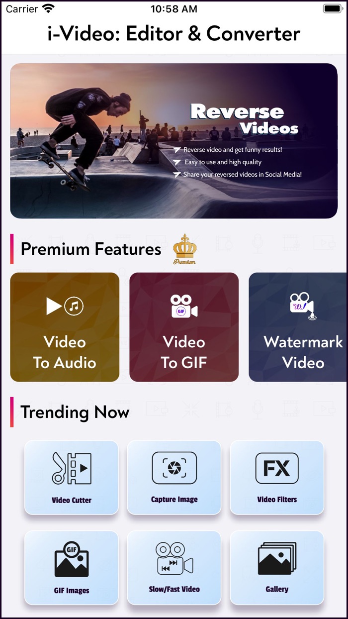 i-Video Editor  Converter